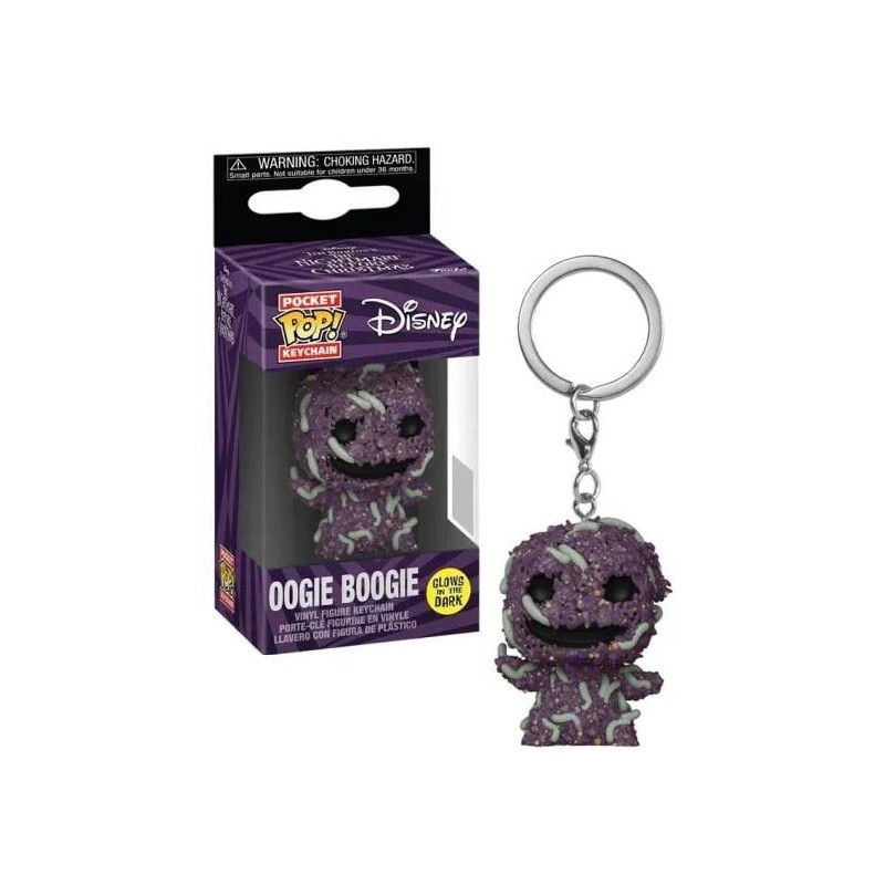 Pop Keychain - Disney - Oogie Boogie Glow in the dark Pop Keychain - Disney - Oogie Boogie Glow in the dark